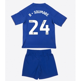Billige Fotballdrakt Leicester City Boubakary Soumare #24 Replika Hjemmedraktsett Barn 2025-26 Kortermet (med bukser)
